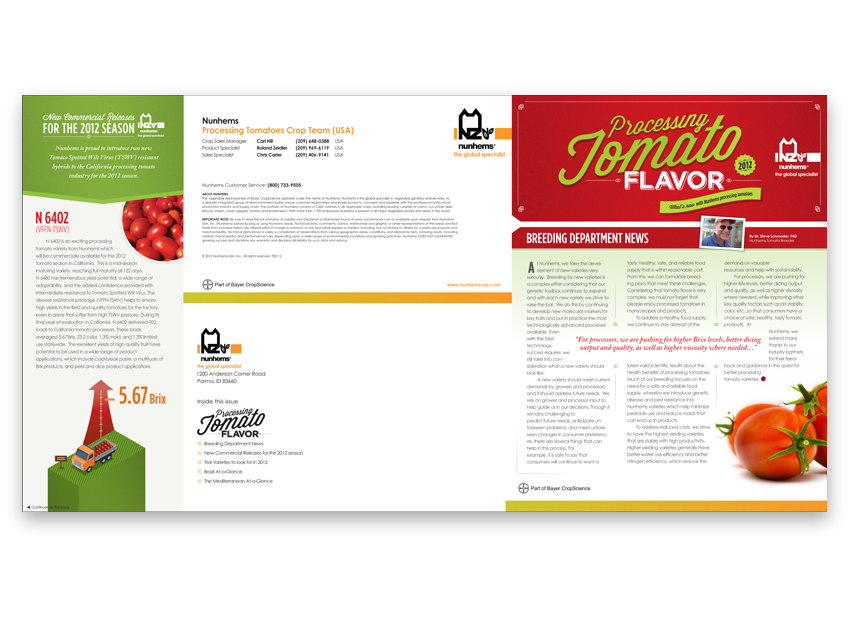 Tomato Newsletter